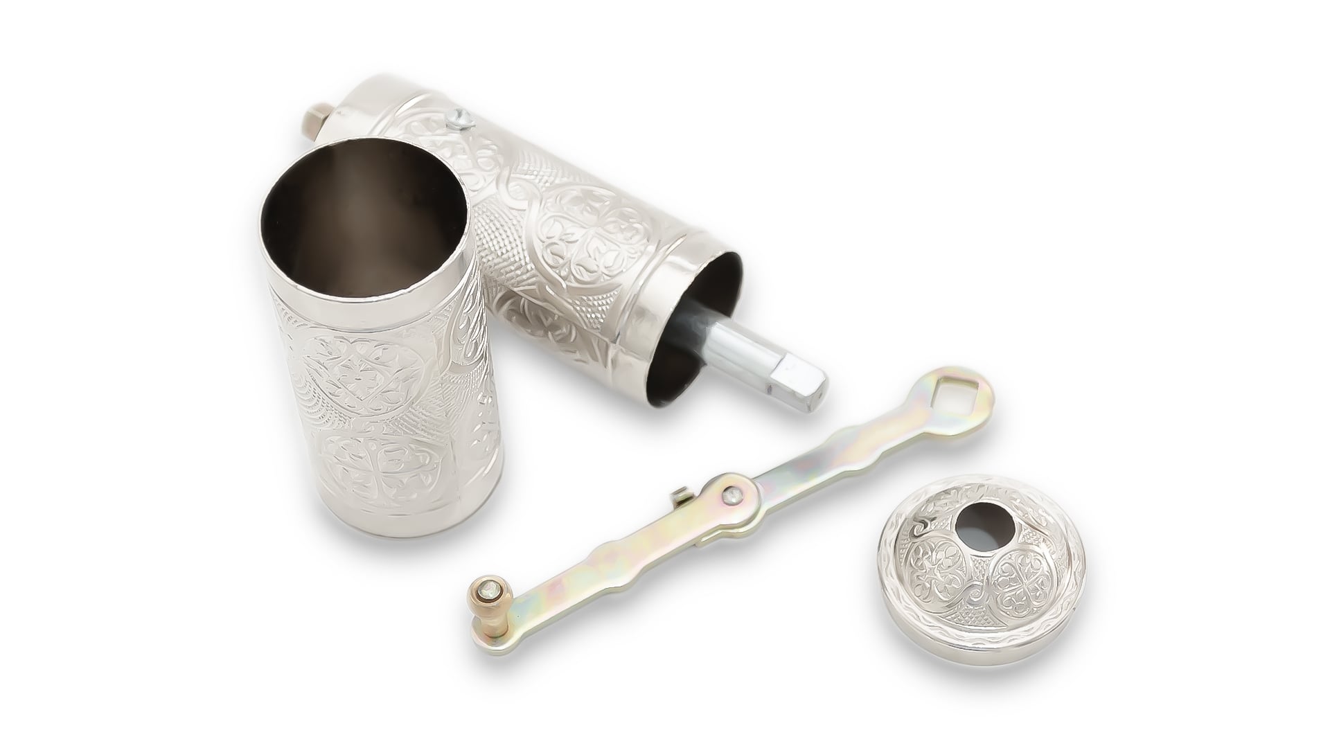 el yapimi bakir kahve degirmeni